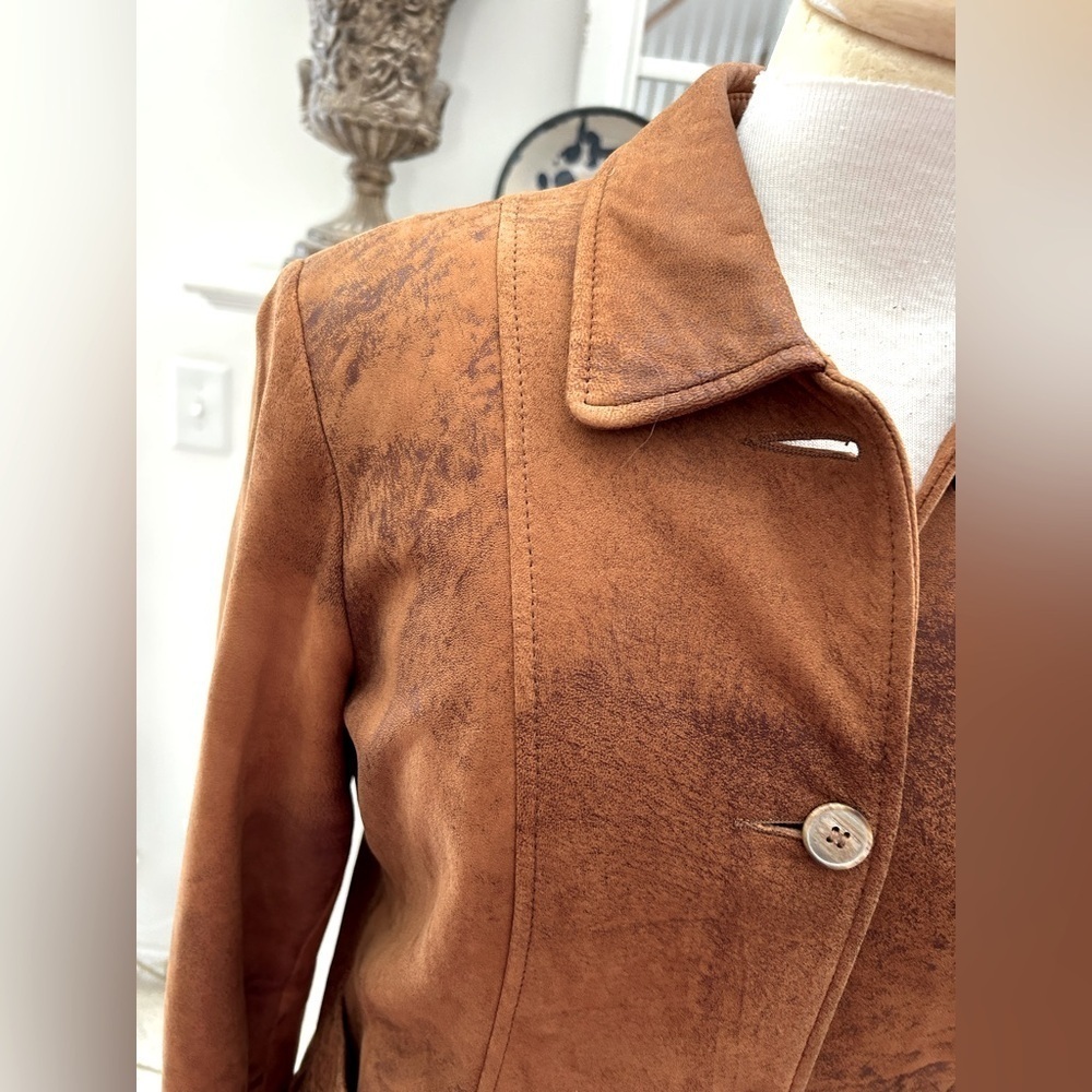 Remy Leather Naturally Distressed Western Vintage Jacket - Picture 6 of 9